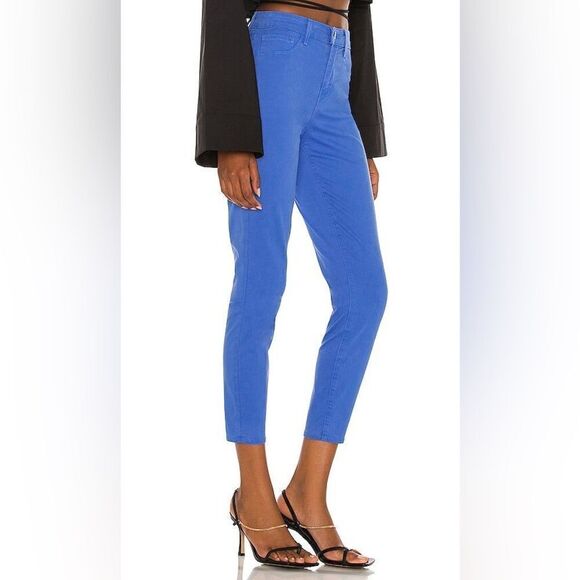L’Agence Margot High Rise Skinny Pant in Light Harbor Blue - Picture 4 of 15